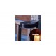 APLIQUE REPONDO SOLAR PARED NEGRO IP44 B. CALIDO