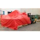 LONA 65GR/M2 POLIETILENO 2M X 3M C/OJALES NARANJA