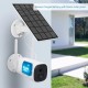 CAMARA DE VIGILANCIA WIFI FULLHD CON BATERIA DE LARGA DURACION 10.400MAH + PANEL SOLAR 5V 3W NIVIAN