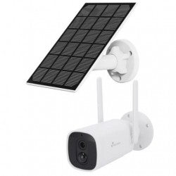 CAMARA DE VIGILANCIA WIFI FULLHD CON BATERIA DE LARGA DURACION 10.400MAH + PANEL SOLAR 5V 3W NIVIAN