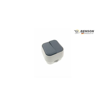 INTERRUPTOR DOBLE SUPERFICIE ESTANCO IP54