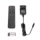 LAMPARA LED PIE FLEXIBLE+CONTROL REMOTO 9W PFLU19AB NEGRO PLATINET