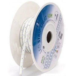 TIRA LED B. FRIO METREADO *SIN RECTIFICADOR* mod.2835-180 220V AC 180 LED/m 50 metros IP65.