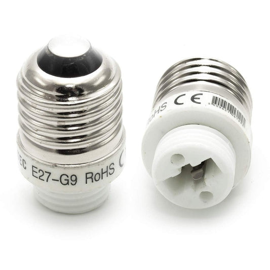 CASQUILLO ADAPTADOR CONVERSOR DE E27 A G9