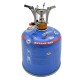 HORNILLO DE VIAJE FOGON DE GAS PORTATIL PLEGABLE CON SISTEMA DE AUTO-ENCENDIDO (USA BOMBONA DE ROSCA 300GRS. no incluida)