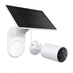 CAMARA IP65 DE VIDEOVIGILANCIA WIFI + PANEL SOLAR DETECION DE MOV. Y NOTIFICACIONES VISION NOCTURNA TP-LINK