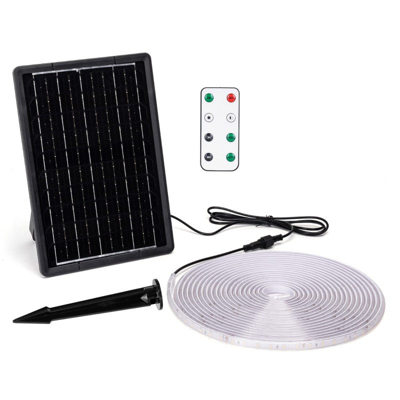 Garantía: 2 años

TIRA DE LUZ SOLAR LED 10M 6500K 100W(100W,6500K,LUZ FRÍA,1000LM)