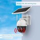 CAMARA DE VIGILANCIA 360GRADOS IP66 SIM 4G CON BATERIA DE LARGA DURACION 18.000MAH + PANEL SOLAR 5V 7W NIVIAN