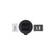 APLIQUE REPONDO SOLAR PARED NEGRO IP44 B. CALIDO