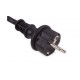 TOMA ESTACA JARDIN ENCHUFE DOBLE C/TAPA CABLE 1,5 M IP44