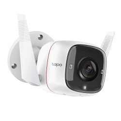CAMARA DE EXTERIOR BIDIRECCIONAL DE VIDEOVIGILANCIA WIFI 1080P DETECION DE MOV. Y NOTIFICACIONES VISUALIZACION NOCTURNA TP-LINK