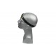 LINTERNA SILICONA RECARGABLE FRONTAL DE CABEZA 3W COB C/SENSOR