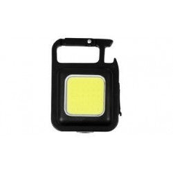 LINTERNA LLAVERO LED COB RECARGABLE C/IMAN C/GANCHO